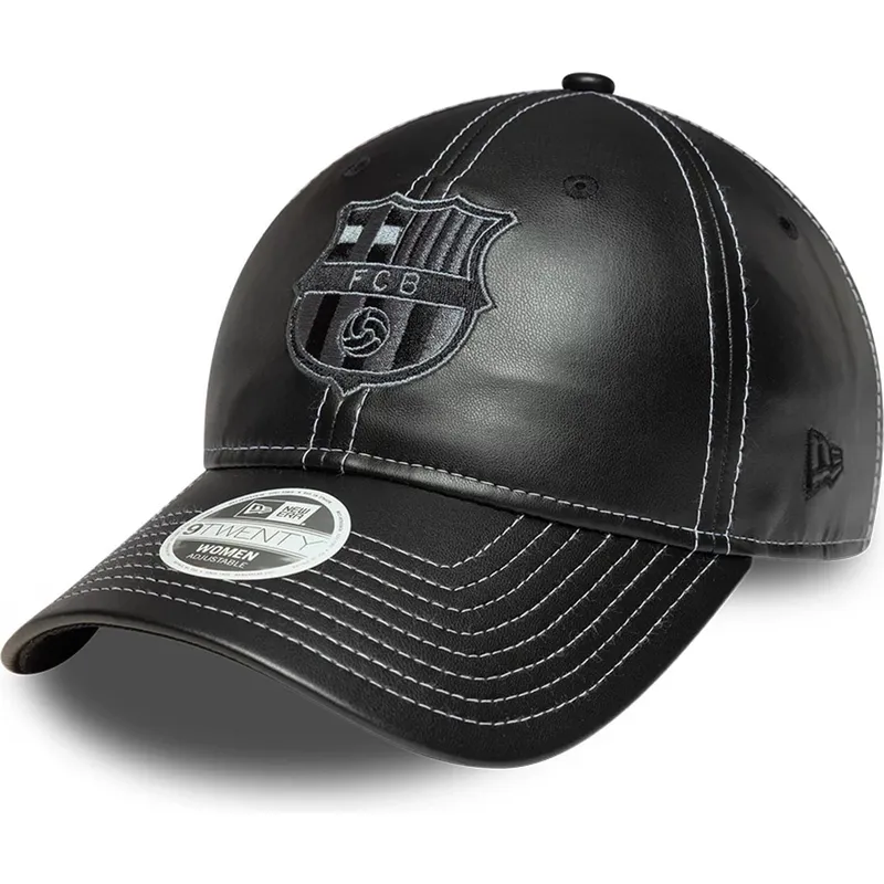 kepure-islenkta-juoda-snapback-9twenty-ajustable-fc-barcelona-laliga-new-era