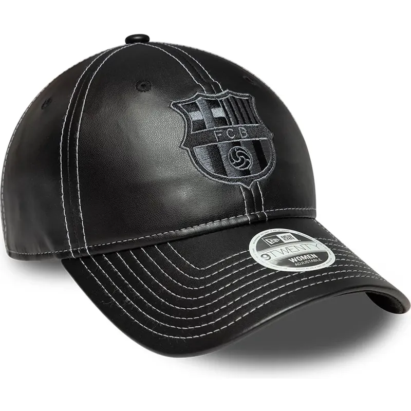 kepure-islenkta-juoda-snapback-9twenty-ajustable-fc-barcelona-laliga-new-era