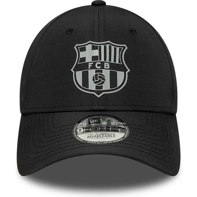 kepure-islenkta-juoda-snapback-9forty-ajustable-fc-barcelona-laliga-new-era