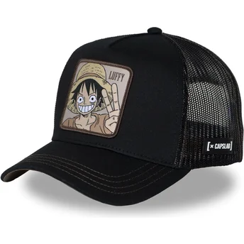Czarna czapka trucker Monkey D. Luffy OP2 WAN3 One Piece od Capslab