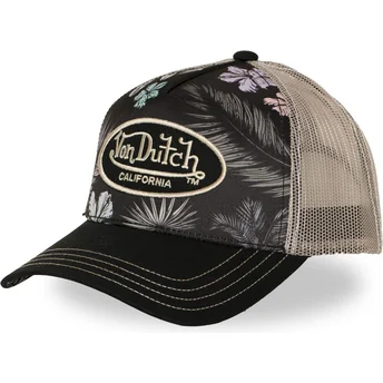 Kepurė išlenkta juoda snapback SUBL17 Von Dutch