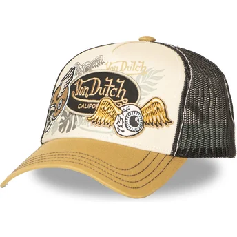 Kepurė išlenkta vilkikas įvairiaspalvis snapback PATCHES15 Von Dutch