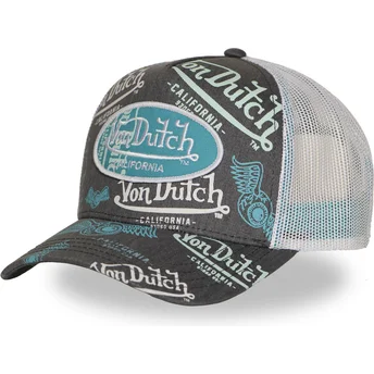 Cap išlenkta black snapback Von Dutch