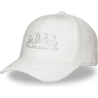 Cap išlenkta white adjustable strap Von Dutch