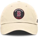 cap-islenkta-beige-adjustable-strap-club-unstructured-organic-cotton-boston-red-sox-mlb-nike