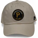bezowa-czapka-z-daszkiem-regulowana-club-unstructured-organic-cotton-pittsburgh-pirates-mlb-nike