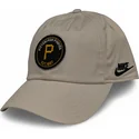 cap-islenkta-beige-adjustable-strap-club-unstructured-organic-cotton-pittsburgh-pirates-mlb-nike