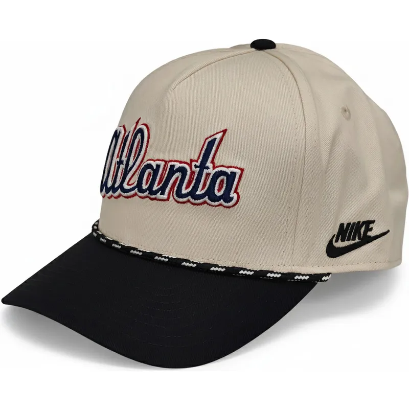 kepure-islenkta-smelio-snapback-rise-structured-atlanta-braves-mlb-nike