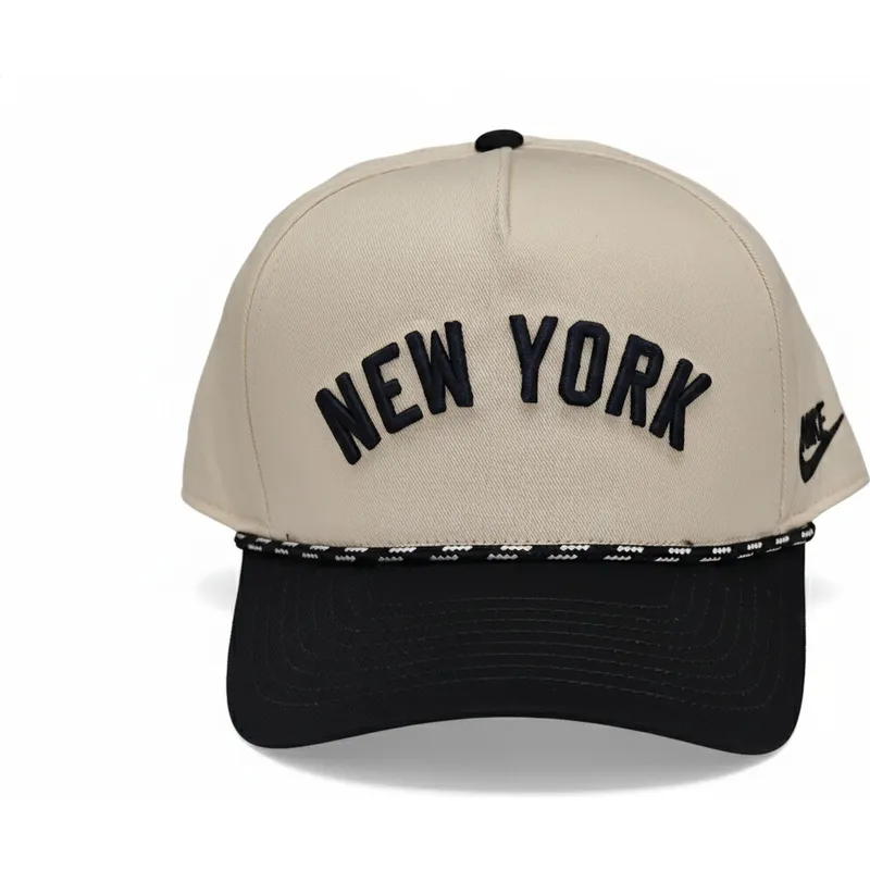 cap-islenkta-beige-snapback-rise-structured-new-york-yankees-mlb-nike