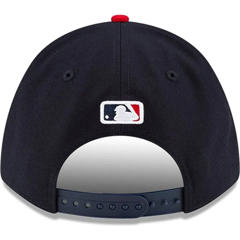 kepure-islenkta-tamsiai-melyna-snapback-9forty-m-crown-player-replica-atlanta-braves-mlb-new-era