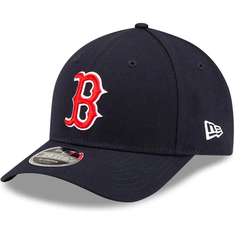 kepure-islenkta-tamsiai-melyna-snapback-9forty-m-crown-player-replica-boston-red-sox-mlb-new-era