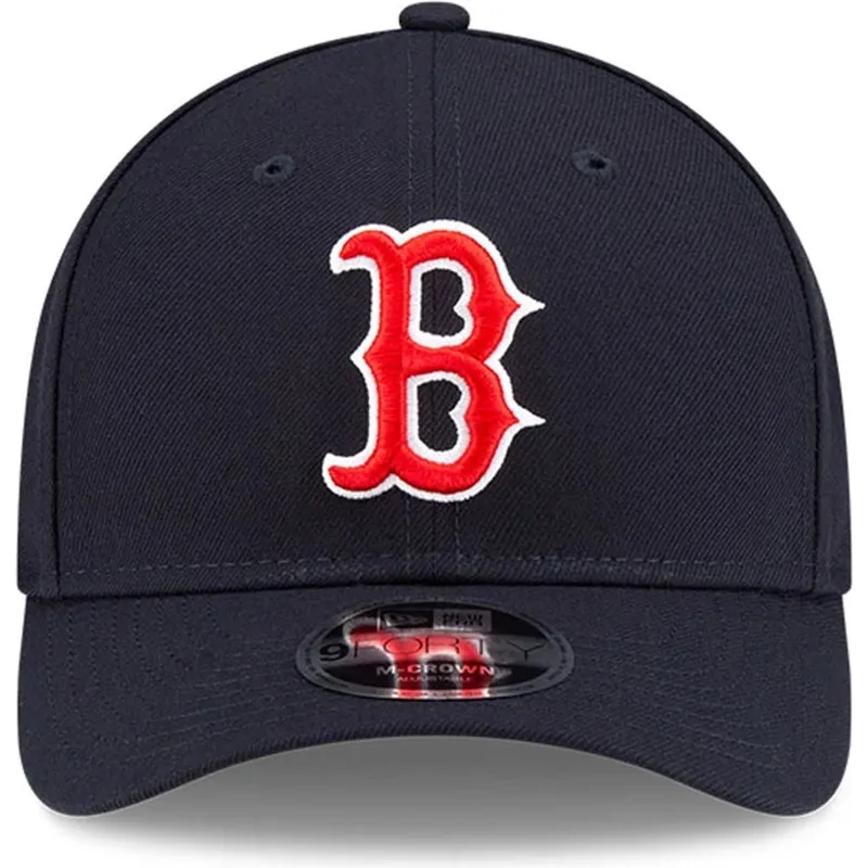 cap-islenkta-navy-blue-snapback-9forty-m-crown-player-replica-boston-red-sox-mlb-new-era