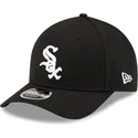 kepure-islenkta-juoda-snapback-9forty-m-crown-player-replica-chicago-white-sox-mlb-new-era