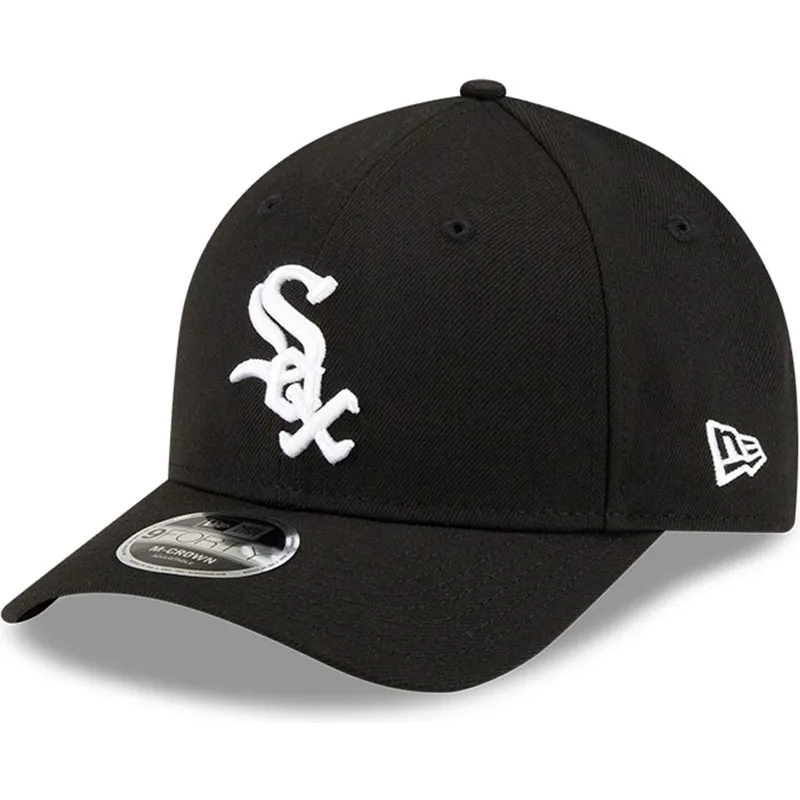kepure-islenkta-juoda-snapback-9forty-m-crown-player-replica-chicago-white-sox-mlb-new-era