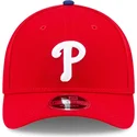new-era-curved-brim-9forty-m-crown-player-replica-philadelphia-phillies-mlb-red-snapback-cap