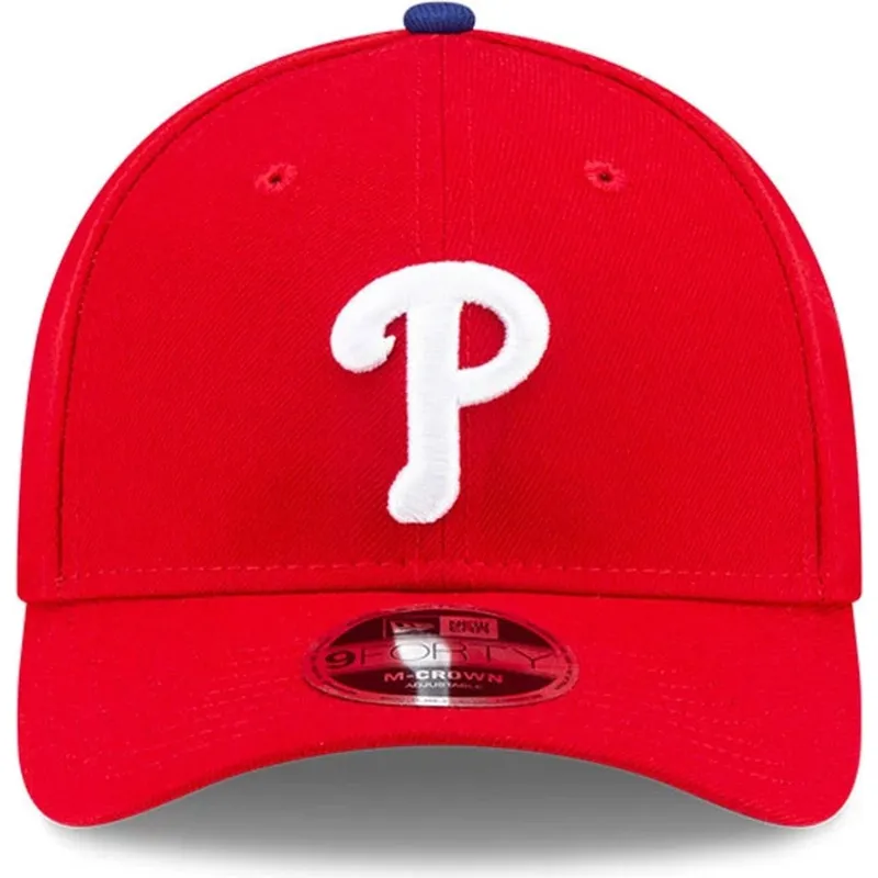 czerwona-czapka-z-daszkiem-snapback-9forty-m-crown-player-replica-philadelphia-phillies-mlb-new-era