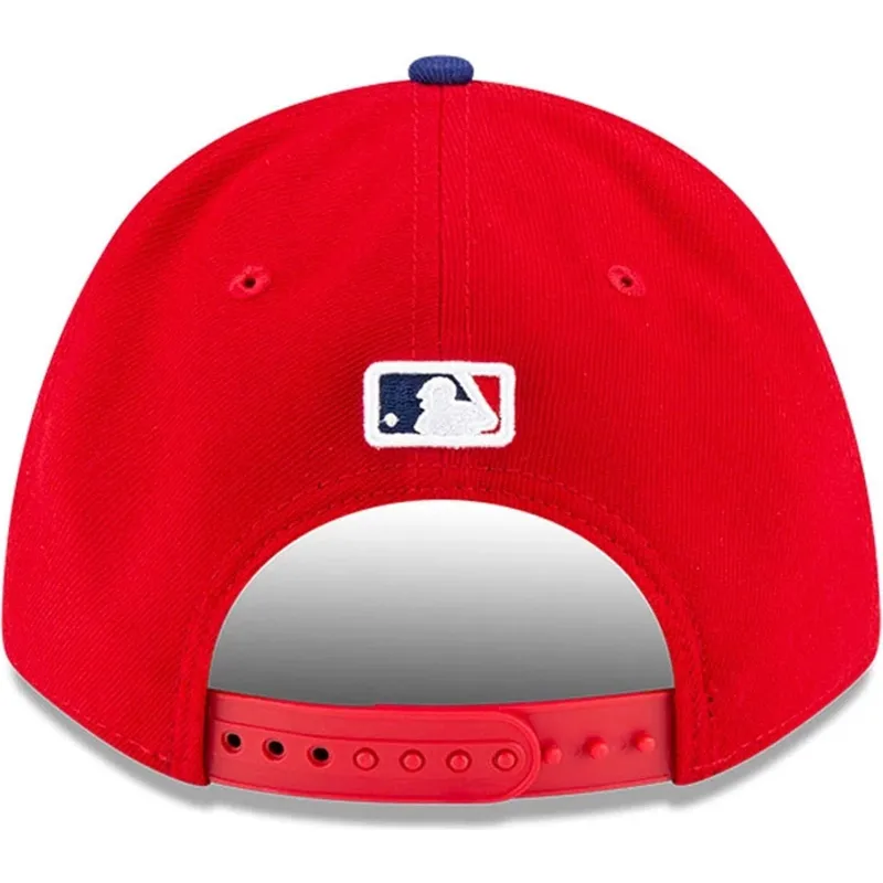 kepure-islenkta-raudona-snapback-9forty-m-crown-player-replica-philadelphia-phillies-mlb-new-era