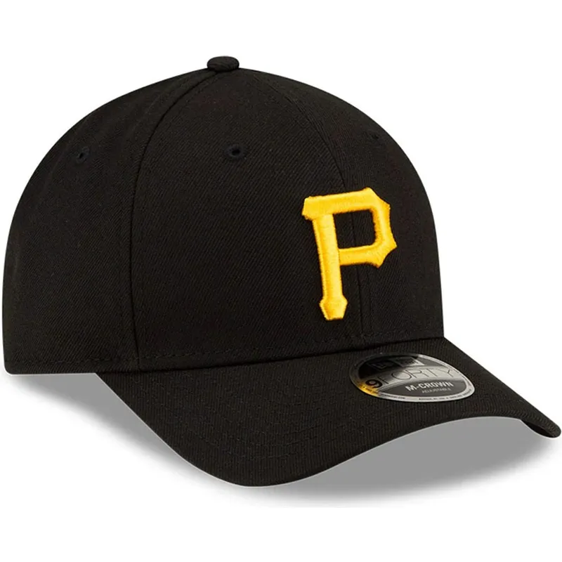 cap-islenkta-black-snapback-9forty-m-crown-player-replica-pittsburgh-pirates-mlb-new-era