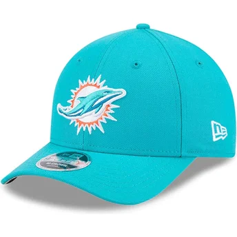 Cap išlenkta blue snapback 9FORTY M-Crown Team Miami Dolphins NFL New Era