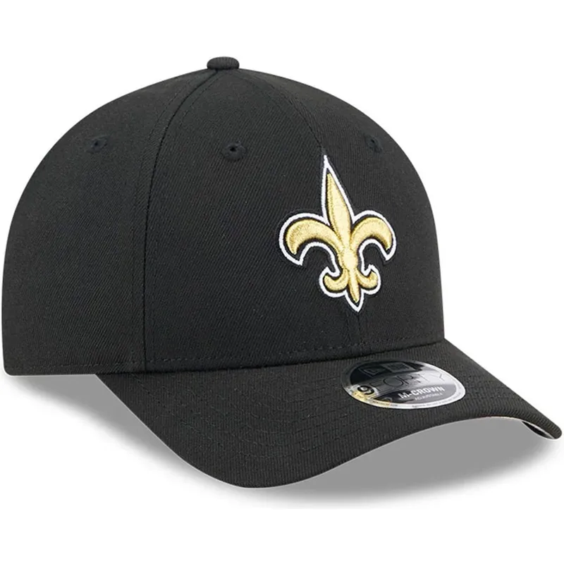kepure-islenkta-juoda-snapback-9forty-m-crown-team-new-orleans-saints-nfl-new-era