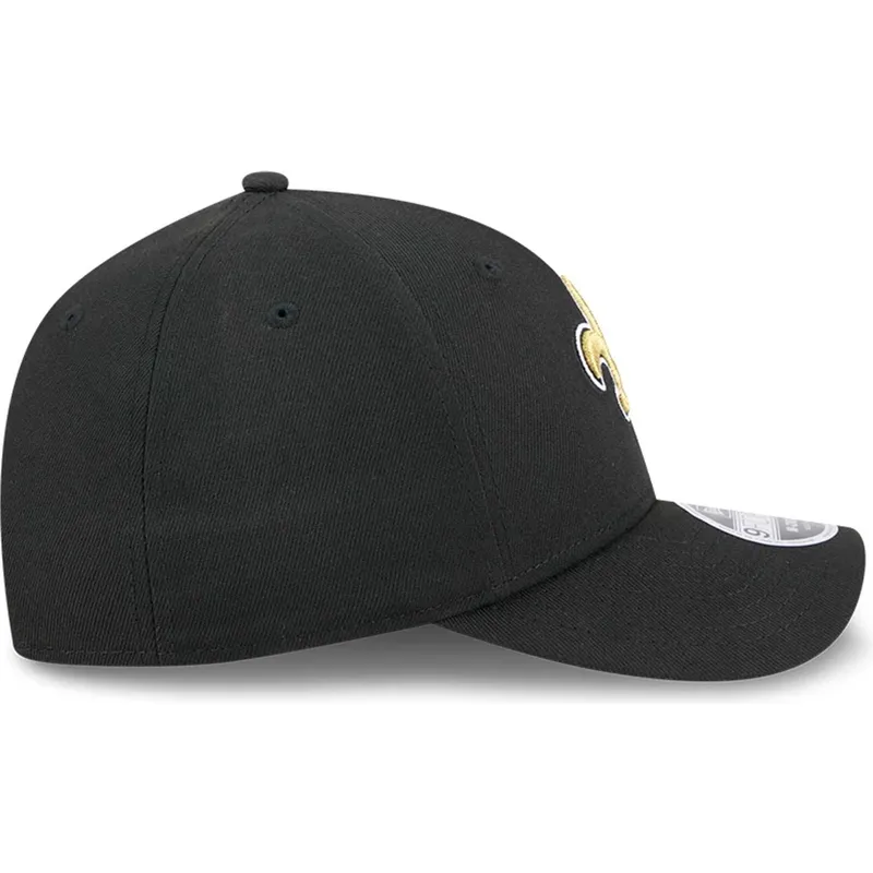 cap-islenkta-black-snapback-9forty-m-crown-team-new-orleans-saints-nfl-new-era
