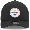 new-era-curved-brim-9forty-m-crown-team-pittsburgh-steelers-nfl-black-snapback-cap
