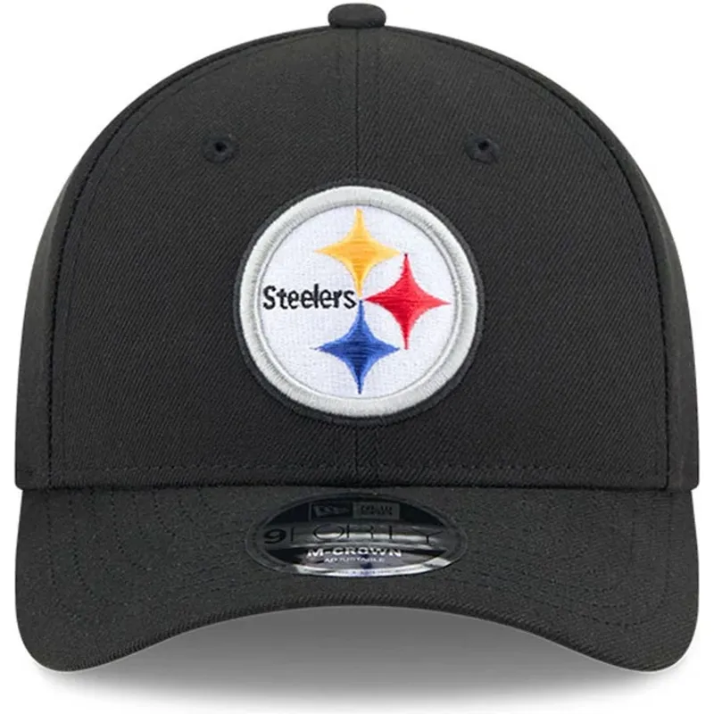 czarna-czapka-z-zakrzywionym-daszkiem-snapback-9forty-m-crown-team-pittsburgh-steelers-nfl-new-era