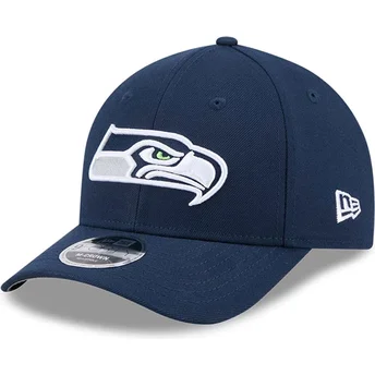 Kepurė išlenkta tamsiai mėlyna snapback 9FORTY M-Crown Team Seattle Seahawks NFL New Era