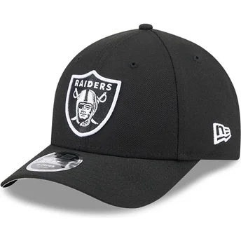 Kepurė išlenkta juoda snapback 9FORTY M-Crown Team Las Vegas Raiders NFL New Era
