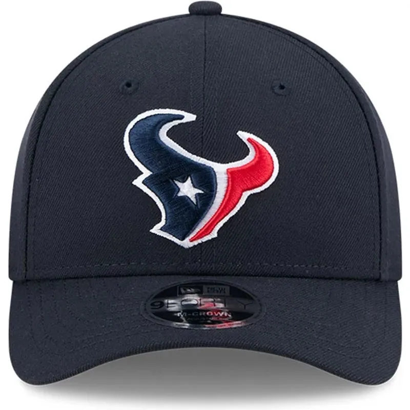 kepure-islenkta-tamsiai-melyna-snapback-9forty-m-crown-team-houston-texans-nfl-new-era