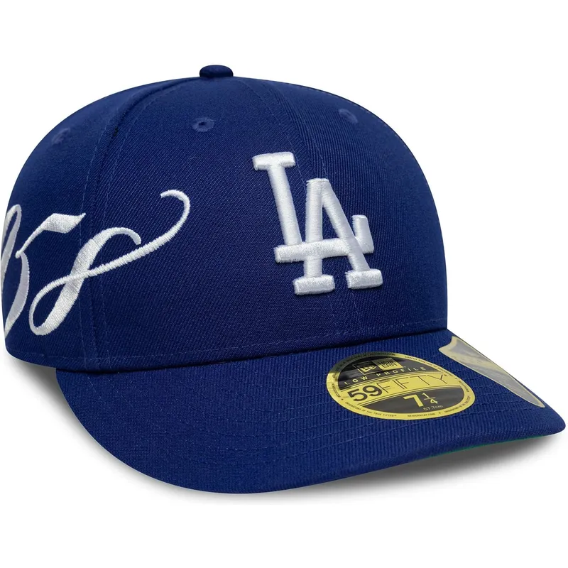 niebieska-dopasowana-czapka-z-zakrzywionym-daszkiem-59fifty-low-profile-precurved-est-script-los-angeles-dodgers-mlb-new-era