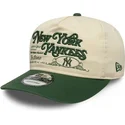 new-era-curved-brim-19twenty-washed-graphic-new-york-yankees-mlb-beige-and-green-adjustable-cap