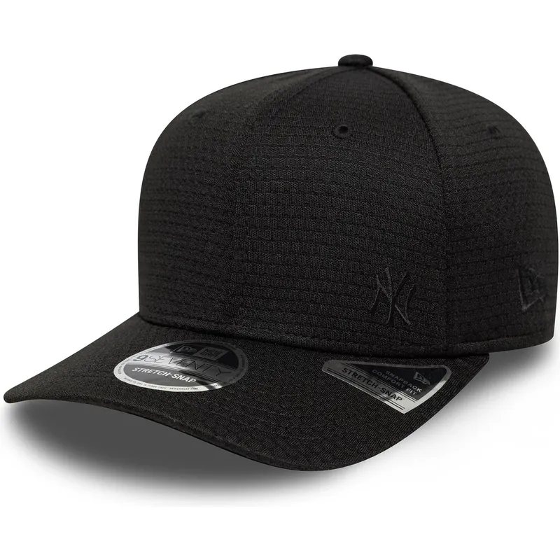 kepure-islenkta-juoda-snapback-9seventy-stretch-snap-mesh-flawless-new-york-yankees-mlb-new-era