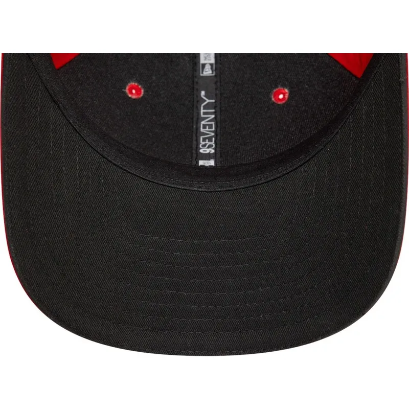 kepure-islenkta-raudona-snapback-9seventy-stretch-snap-core-ducati-motor-motogp-new-era