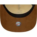 kepure-islenkta-ruda-reguliuojamas-9fifty-a-frame-suede-visor-los-angeles-dodgers-mlb-new-era
