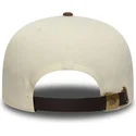 kepure-islenkta-ruda-reguliuojamas-9fifty-a-frame-suede-visor-new-york-yankees-mlb-new-era