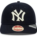 kepure-islenkta-tamsiai-melyna-reguliuojamas-9fifty-retro-crown-heritage-series-new-york-yankees-mlb-new-era