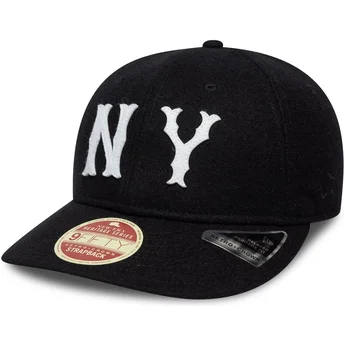 Kepurė išlenkta juoda reguliuojamas 9FIFTY Retro Crown Heritage Series New York Highlanders MLB New Era