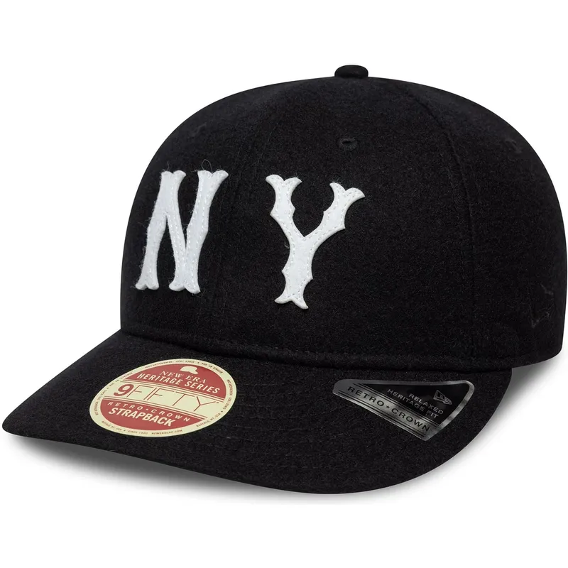 cap-islenkta-black-adjustable-strap-9fifty-retro-crown-heritage-series-new-york-highlanders-mlb-new-era