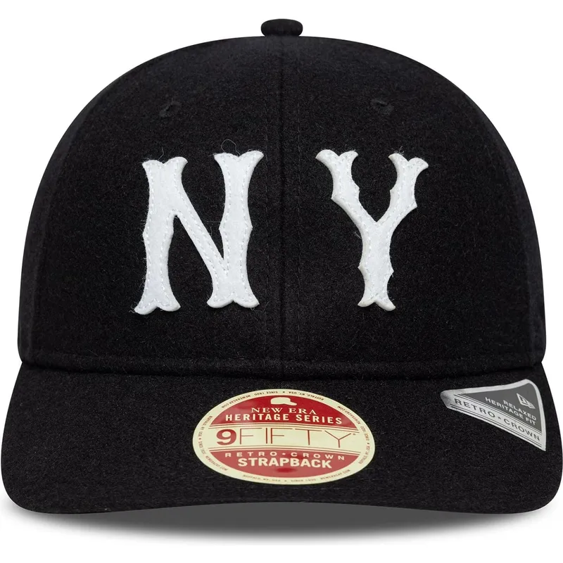 cap-islenkta-black-adjustable-strap-9fifty-retro-crown-heritage-series-new-york-highlanders-mlb-new-era