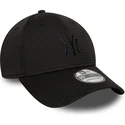 kepure-islenkta-juoda-priglundanti-39thirty-stretch-mesh-new-york-yankees-mlb-new-era