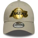 kepure-islenkta-smelio-snapback-9forty-metallic-los-angeles-lakers-nba-new-era