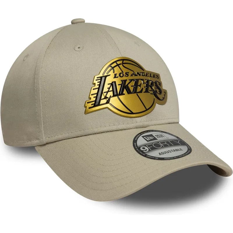 kepure-islenkta-smelio-snapback-9forty-metallic-los-angeles-lakers-nba-new-era