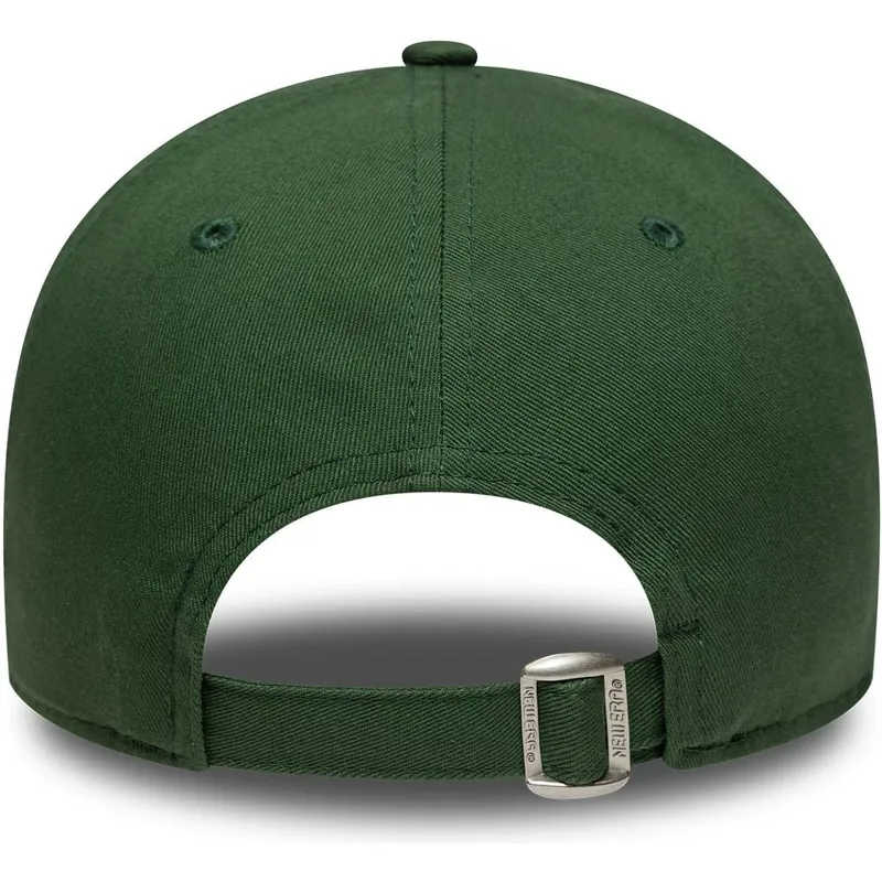 gorra-curva-verde-ajustable-con-logo-verde-9forty-league-essential-de-los-angeles-dodgers-mlb-de-new-era