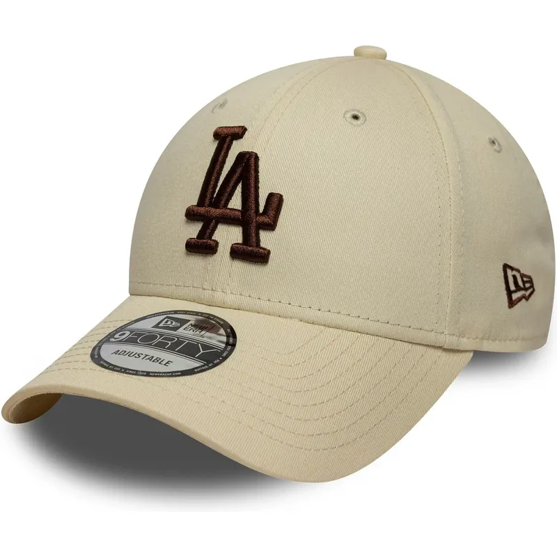 kepure-islenkta-smelio-reguliuojamas-9forty-league-essential-los-angeles-dodgers-mlb-new-era