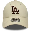 kepure-islenkta-smelio-reguliuojamas-9forty-league-essential-los-angeles-dodgers-mlb-new-era