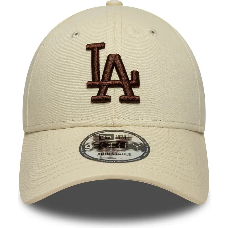 kepure-islenkta-smelio-reguliuojamas-9forty-league-essential-los-angeles-dodgers-mlb-new-era