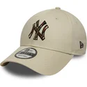 kepure-islenkta-smelio-reguliuojama-juostele-9forty-camo-infill-new-york-yankees-mlb-new-era