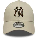kepure-islenkta-smelio-reguliuojama-juostele-9forty-camo-infill-new-york-yankees-mlb-new-era
