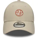 cap-islenkta-beige-adjustable-strap-9forty-streetweear-associazione-sportiva-roma-serie-a-new-era